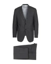 Thom Browne Man Suit Charcoal Size 5 Wool