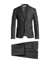 Thom Browne Man Suit Grey Size 4 Wool