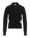 Thom Browne Man Sweater Black Size 4 Cashmere
