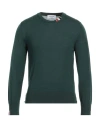 Thom Browne Merino Pullover In Green