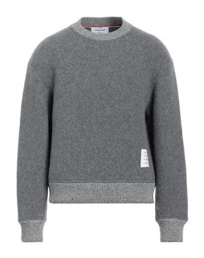 Thom Browne Man Sweater Grey Size 1 Wool