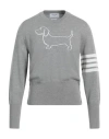 Thom Browne Men's Jersey Hector In Grey