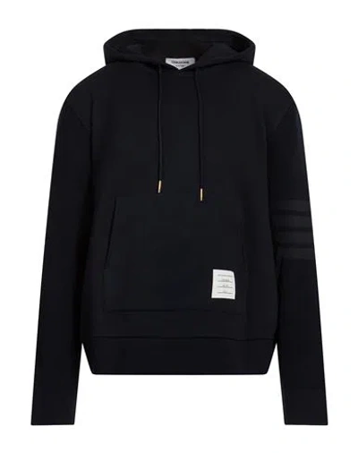 Thom Browne Man Sweatshirt Navy Size 3 Cotton In Blue