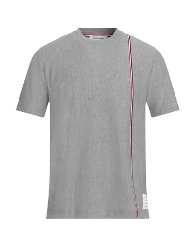 Thom Browne Ss Jersey Tee In Grey