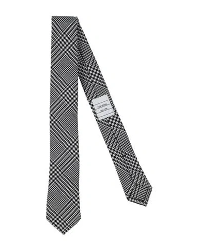 Thom Browne Man Ties & Bow Ties Black Size - Wool