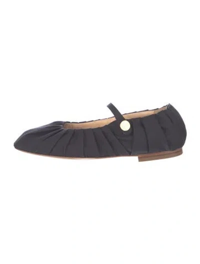Pre-owned Thom Browne Mary Jane Flats In Blue