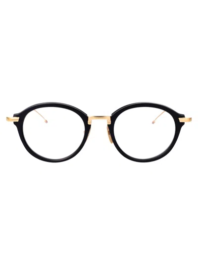 Thom Browne Matte Navy Acetate/titanium Glasses
