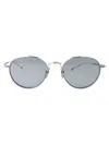 Thom Browne Matte Silver Titanium Sunglasses