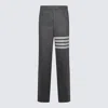 Thom Browne Classic Pants With Martingale In Gray