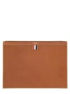 Thom Browne Medium Document Holder In Brown