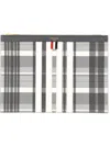 Thom Browne Grainy Leather Document Holder In Multicolour