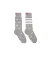 Thom Browne Medium Socks In Gray
