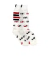 Thom Browne Medium Socks In White