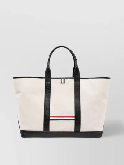 Thom Browne Medium Tool Tote Leather Handles