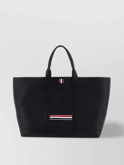 THOM BROWNE MEDIUM TOOL TOTE SHOPPING BAG