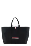 Thom Browne Black Tool Medium Tote In Black
