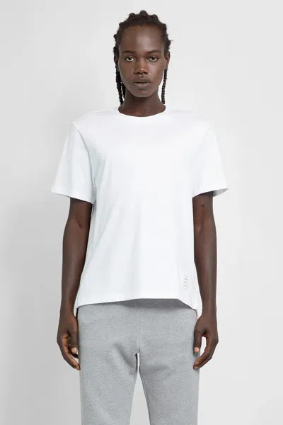 Thom Browne Medium Weight Jersey T-shirt In White