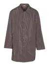 Thom Browne Versatile Packable Jacket Long Sleeves In Brown