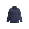 Thom Browne Memory Tech Waterproof Jacket In Blue