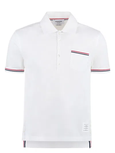 Thom Browne Men's 100% Cotton T-shirt In White