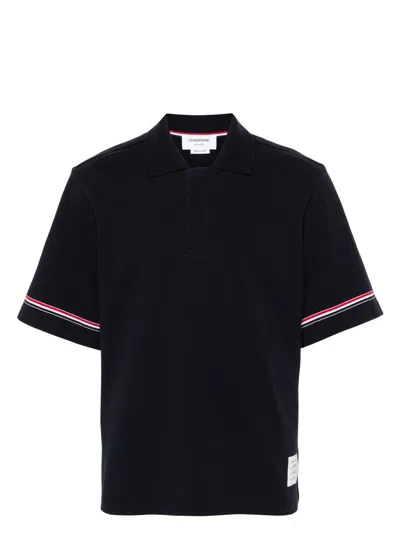 THOM BROWNE MEN'S 100% COTTON T-SHIRT