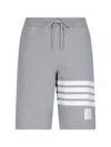Thom Browne Classic Sweat Shorts In Classic Loopback In Gray