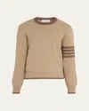 Thom Browne Men's 4-bar Crewneck Sweater