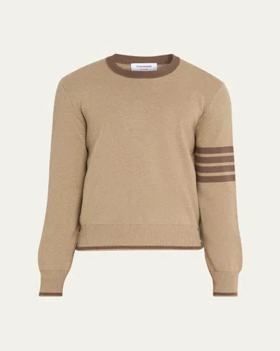Thom Browne Men's 4-bar Crewneck Sweater