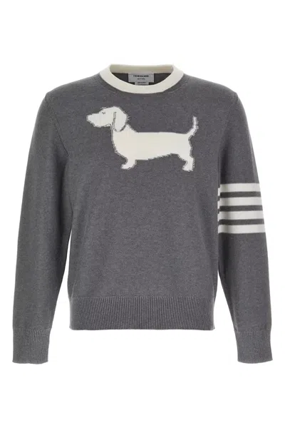 THOM BROWNE THOM BROWNE MEN '4-BAR HECTOR' SWEATER