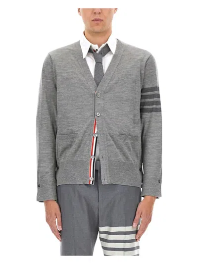 THOM BROWNE MEN'S 4BAR CARDIGAN