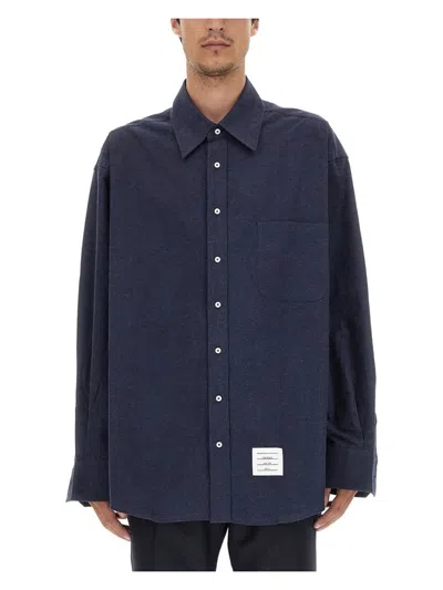 THOM BROWNE MEN'S 4BAR SHIRT