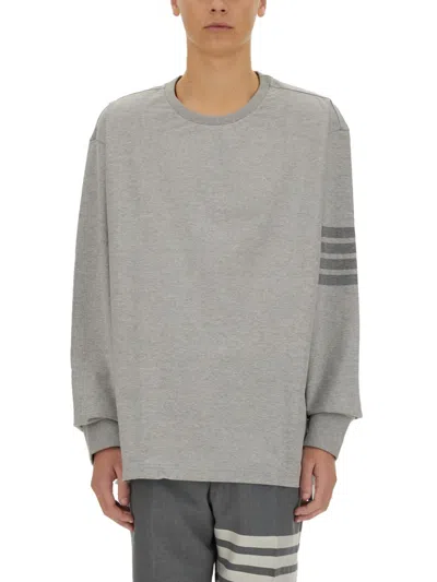 Thom Browne Men 4bar Shirt In Grey