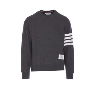 Thom Browne Men 4bar Sweatshirt In Blue