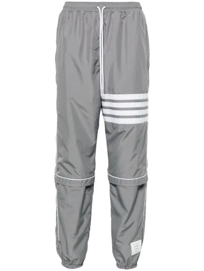 Thom Browne Men 4bar Trackpants In Grey