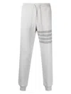 Thom Browne 4-bar Sweat Pants Clothing In Grey