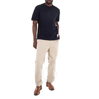 Thom Browne Men's Beige Typewriter Cloth Classic Backstrap Trouser