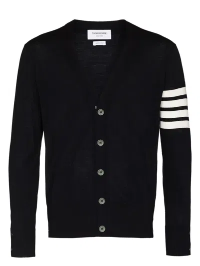 THOM BROWNE MEN'S CARDIGAN 4BAR STRIPE
