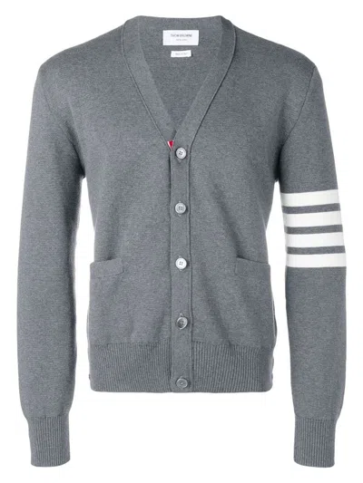 THOM BROWNE MEN'S CARDIGAN SCOLLO A V