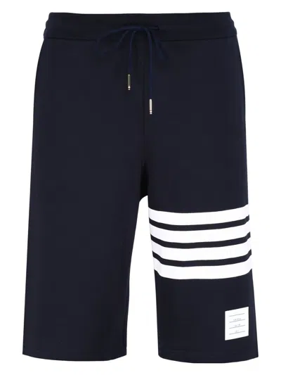 THOM BROWNE MEN'S CLASSIC LOOPBACK 4-BAR TRACK SHORTS