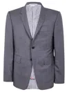Thom Browne Tailored Sport Coat Slim Fit Super 120s Twill In Gray