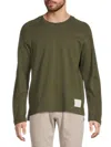 Thom Browne 4-bar Cotton T-shirt In Dark Green