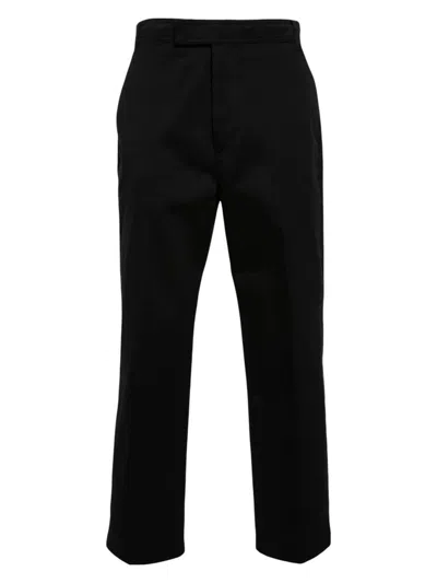 Thom Browne Men's Cotton Trousers In Black