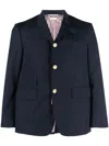 Thom Browne Single-breasted Cropped-sleeve Blazer