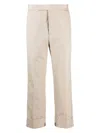 THOM BROWNE MEN'S FIT 1 GG BACKSTRAP TROUSER