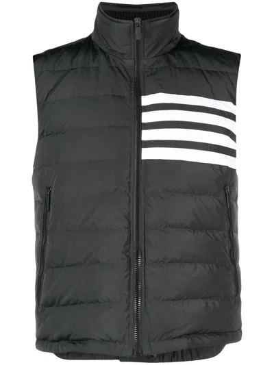 THOM BROWNE MEN'S FULL ZIP FIELD VEST