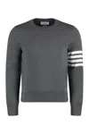 THOM BROWNE MILAN STITCH CREW NECK PULLOVER