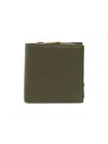 THOM BROWNE MEN'S LEATHER BIFOLD WALLET