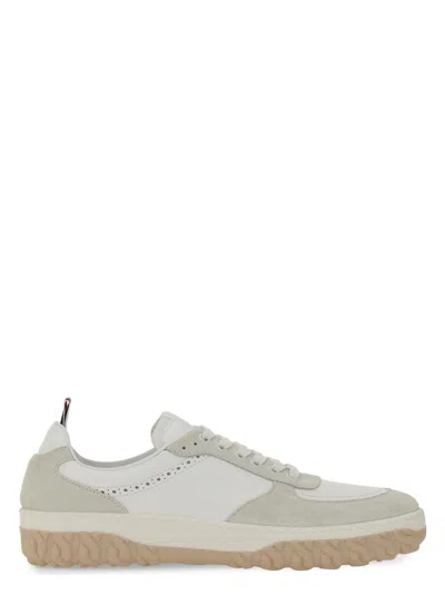 THOM BROWNE MEN'S LEATHER SNEAKER