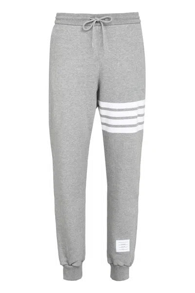 THOM BROWNE MEN'S LIGHT COTTON JOGGING TROUSERS