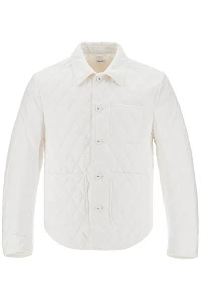THOM BROWNE MEN'S LIGHTWEIGHT QUILTED COTTON JACKET